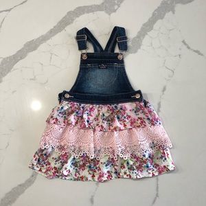 3T overall jumper dress